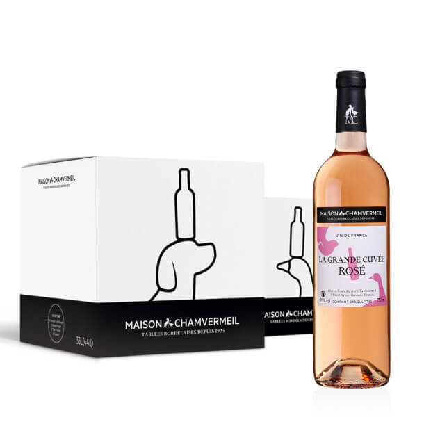 La Grande Cuvée - Rosé Vin de France ROSÉ carton 12 bouteilles
