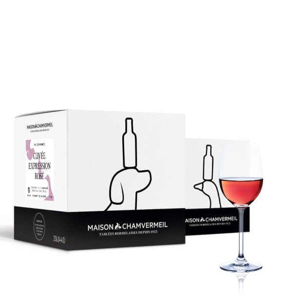 Cuvée Expression - Rosé Vin de France ROSÉ bag in box 10
