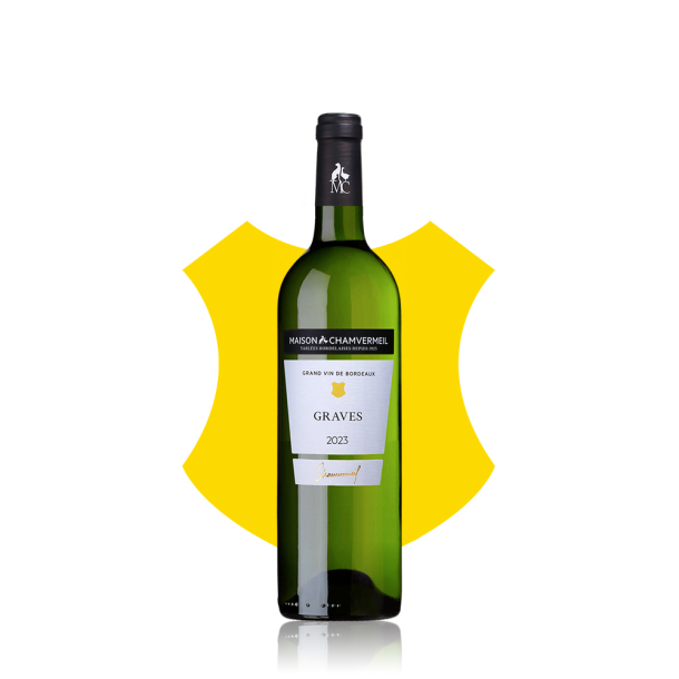 Vin AOC Graves BLANC 2023 carton 12 bouteilles
