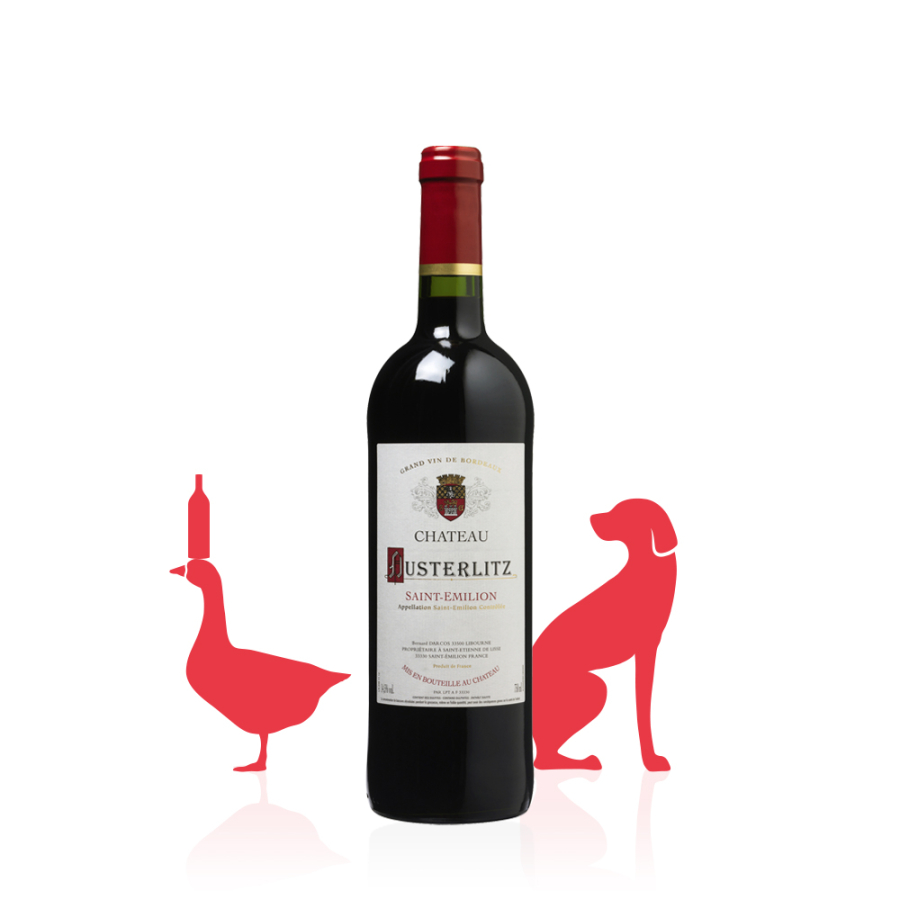 Château Austerlitz AOC Saint-Emilion ROUGE 2018 carton 0 6 bouteilles