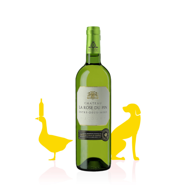 Château La Rose du Pin AOC Entre-Deux-Mers BLANC 2023 carton 6 bouteilles