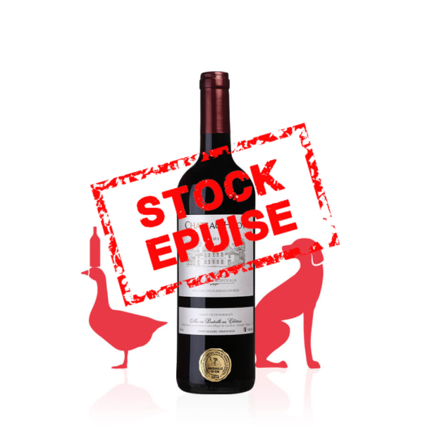 Château Hyot AOC Castillon-Côtes de Bordeaux ROUGE 2012 carton 6 bouteilles