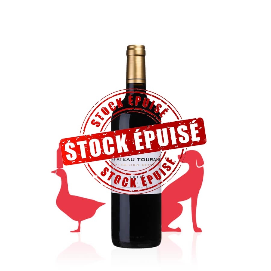Château Tourans AOC Saint-Emilion Grand Cru ROUGE 2010 carton 6 bouteilles