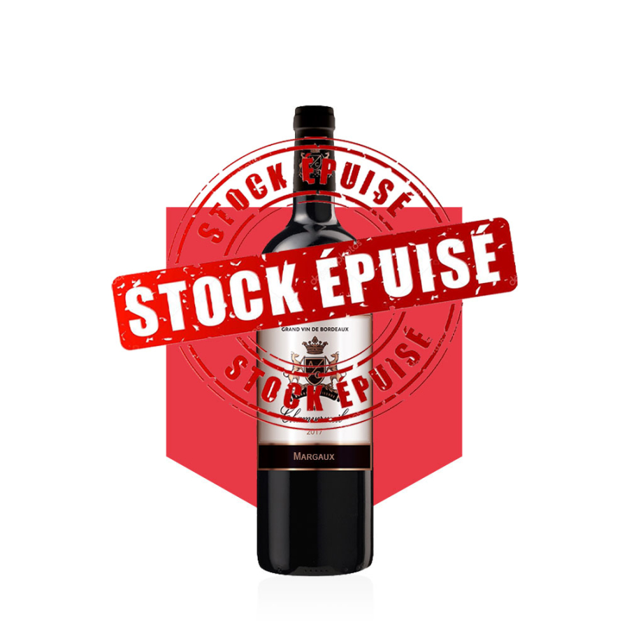 Chamvermeil Margaux ROUGE 2017 carton 6 bouteilles