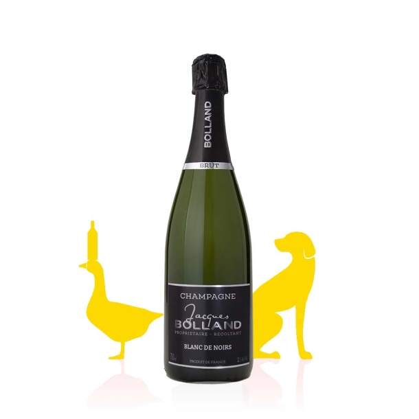 Champagne Jacques Bolland, Cuvée Brut Blanc de Noirs AOC Champagne BLANC carton 6 bouteilles