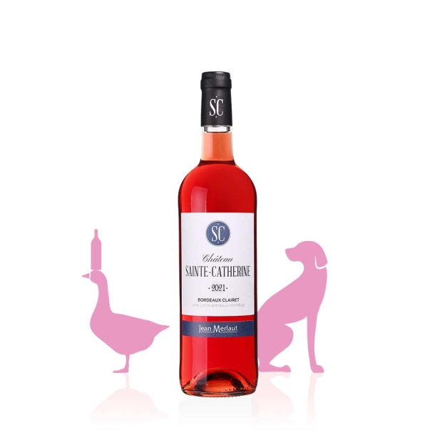 Château Sainte-Catherine ROSÉ 2021 carton 6 bouteilles