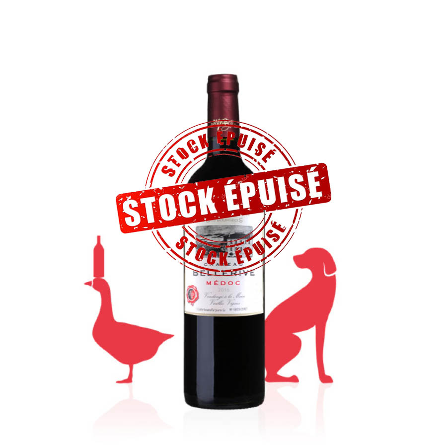 Château Bellerive AOC Médoc Cru Bourgeois ROUGE 2014 carton 6 bouteilles