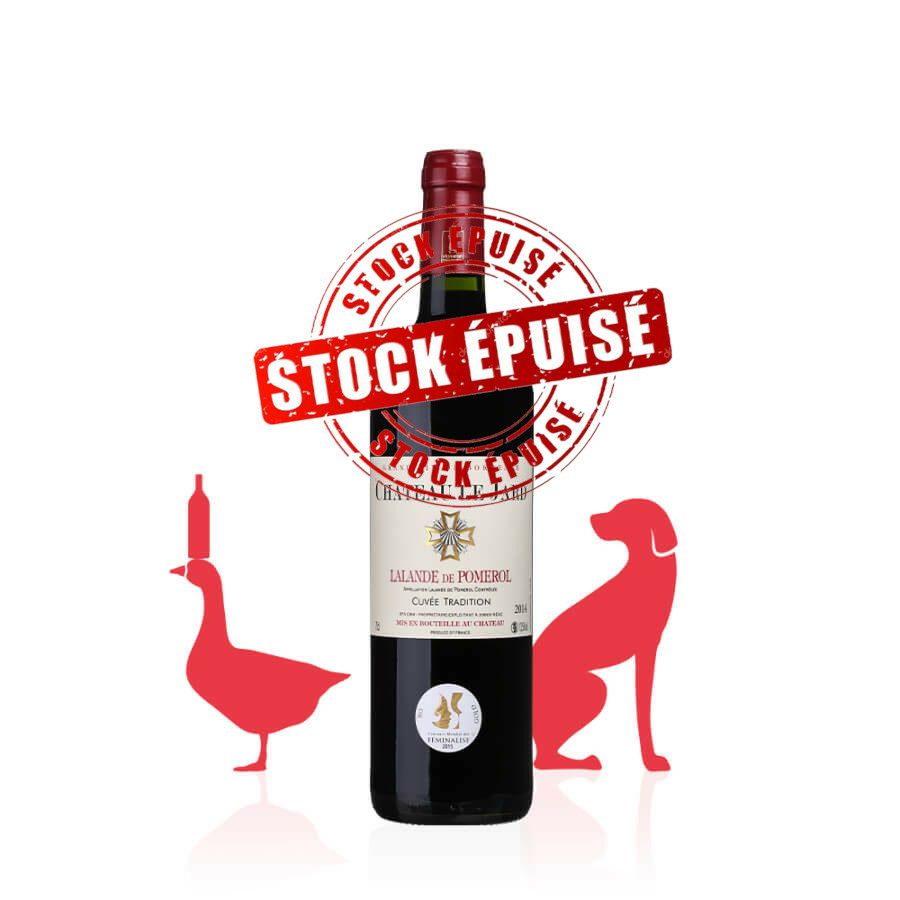 Château Le Jard - Cuvée Tradition AOC Lalande de Pomerol ROUGE 2014 carton 6 bouteilles