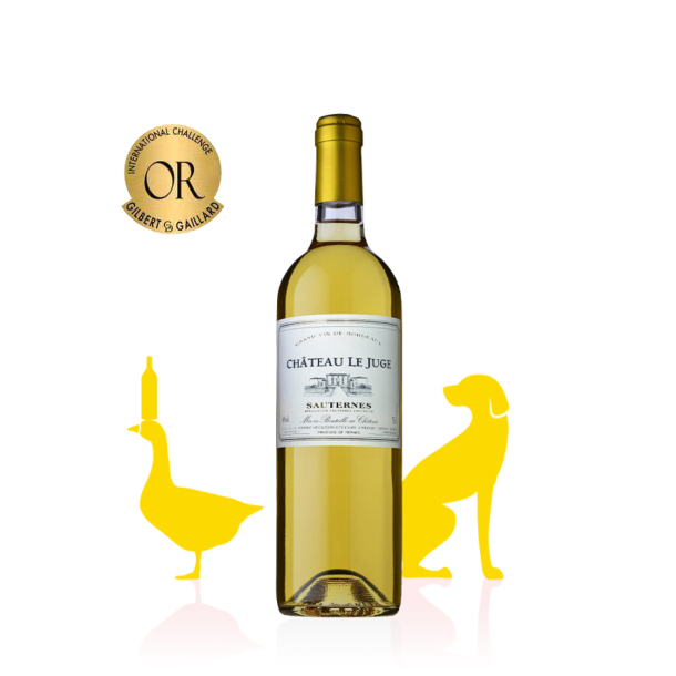 Château Le Juge AOC Sauternes BLANC 2013 carton 6 bouteilles