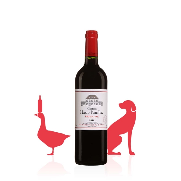 Château Haut-Pauillac AOC Pauillac ROUGE 2016 carton 6 bouteilles