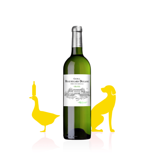 Château Beauregard Ducasse AOC Graves BLANC 2023 carton 6 bouteilles