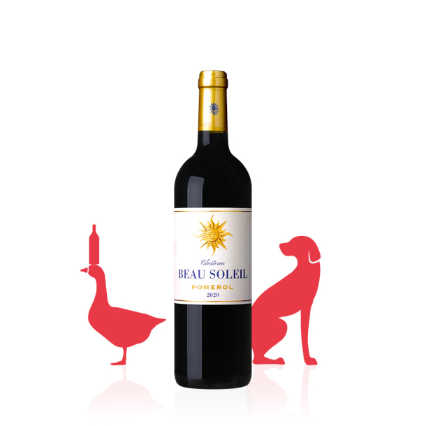 Château Beau Soleil AOC Pomerol ROUGE 2020 carton 6 bouteilles