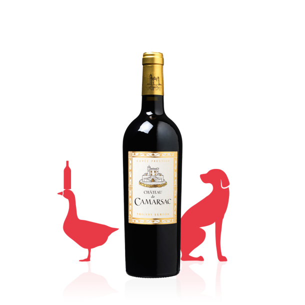 Château de Camarsac, Cuvée Prestige AOC Bordeaux Supérieur ROUGE 2016 carton 6 bouteilles