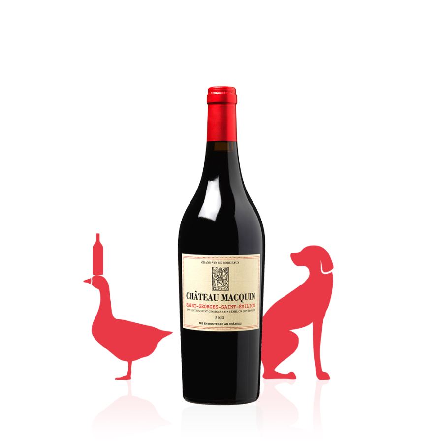 Château Macquin AOC Saint-Georges-Saint-Émilion ROUGE 2023 carton 0 6 bouteilles