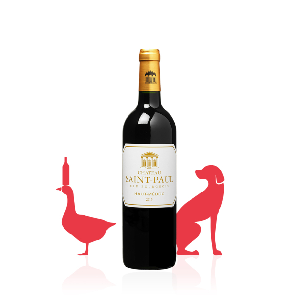 Château Saint-Paul AOC Haut-Médoc Cru Bourgeois ROUGE 2015 carton 0 6 bouteilles
