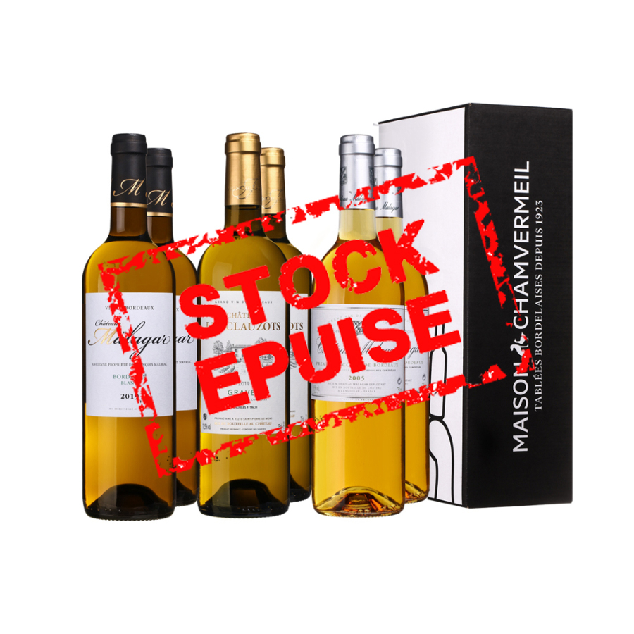 Noces Blanches Coffret vin BLANC coffret 6 bouteilles