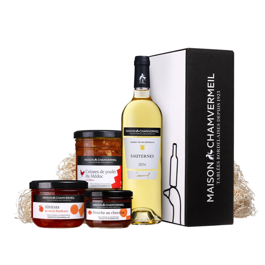Le bec sucré Coffret vin & gastronomie coffret