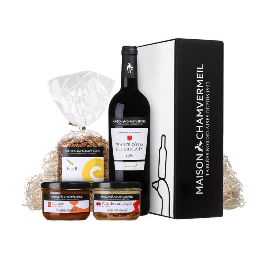 P'tit bout de Bordeaux Coffret vin & gastronomie coffret