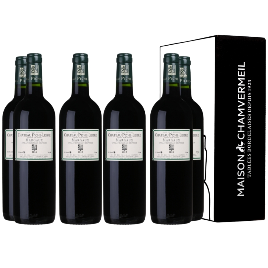 Verticale de Piche-Leibre Coffret vin coffret 6 bouteilles