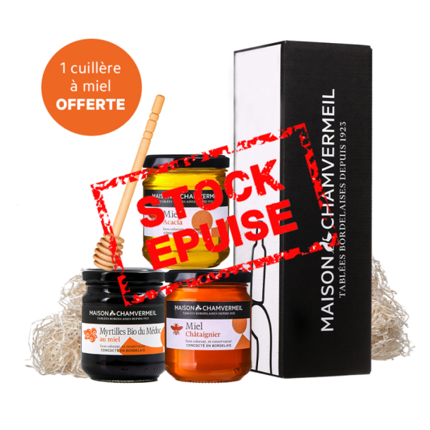 Doux trio Gourmandises coffret