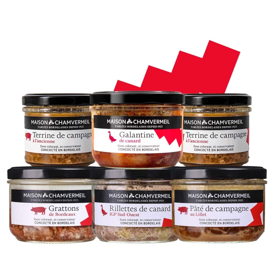 Assortiment salé Entrées & Apéritifs coffret