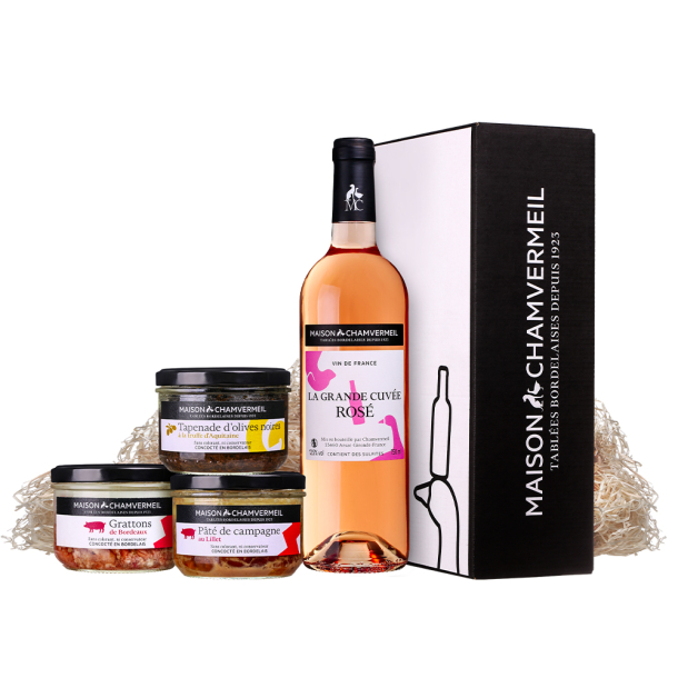 Happy Hour Rosé Coffret vin & gastronomie coffret