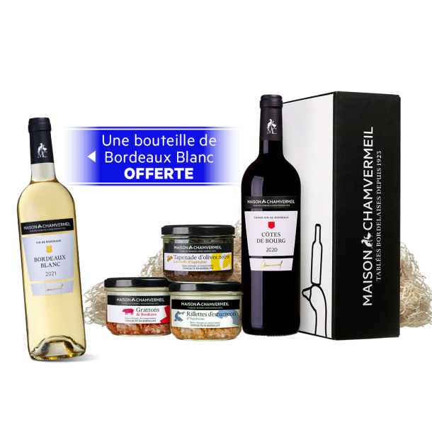 L'instant apéro Coffret vin & gastronomie coffret