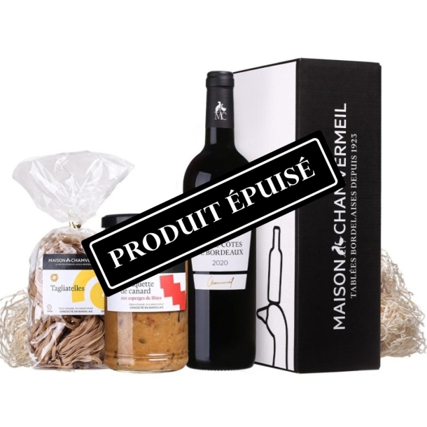 Coffret Cadeau Grands Vins de Bordeaux par La Gourmet Box