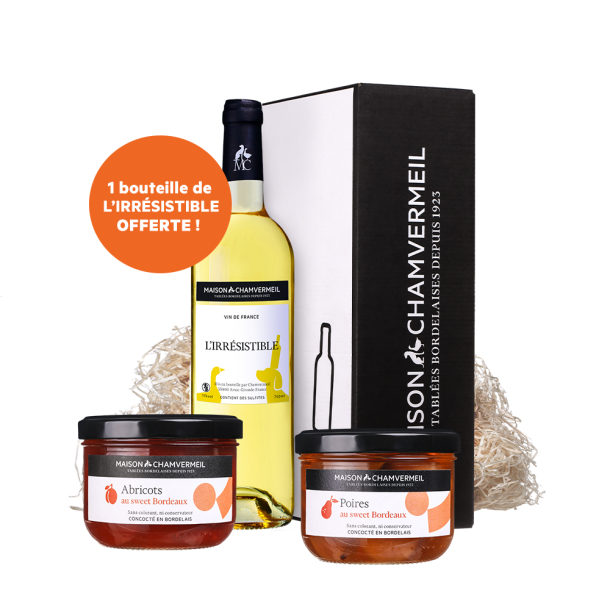 Fruits en folie Coffret vin & gastronomie coffret