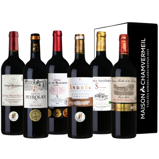 Les Jeunes Pousses Coffret vin ROUGE coffret 6 bouteilles