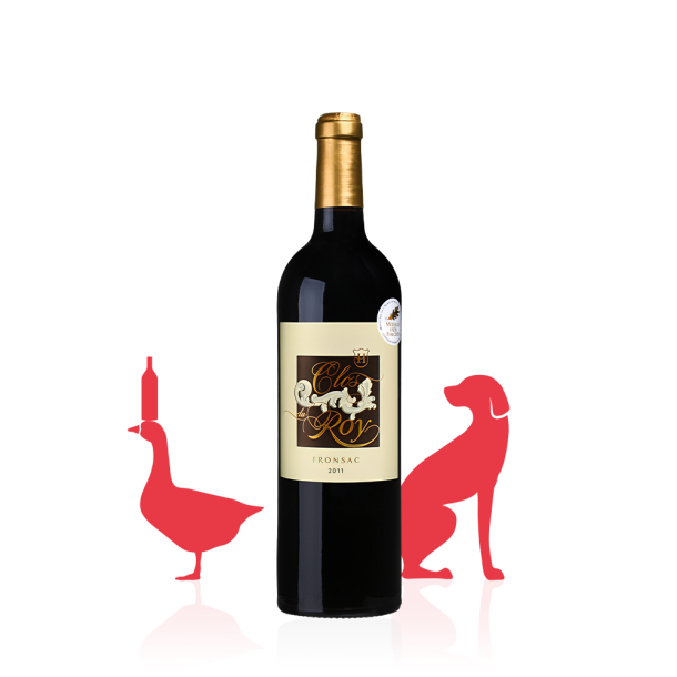 Clos du Roy Fronsac ROUGE 2011 carton 6 bouteilles