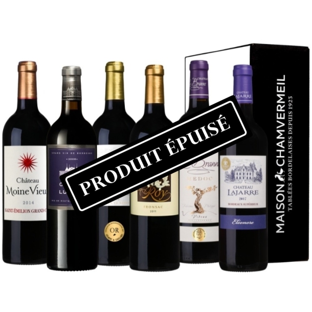 La Cave Idéale Coffret vin ROUGE coffret 6 bouteilles