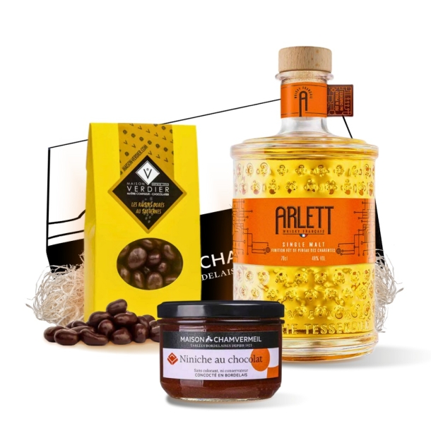 L'écrin gourmand Coffret vin & gastronomie coffret