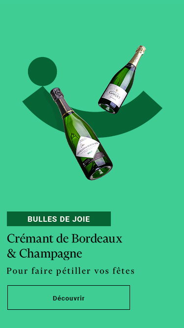 Tous nos Crémants de Bordeaux et Champagne pour des fêtes pétillantes !