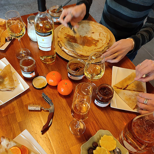 garniture pour crêpes