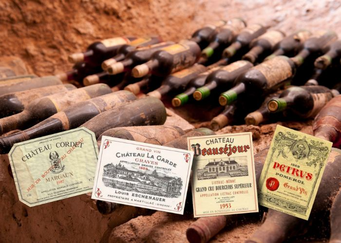 l'histoire de l'étiquette de vin