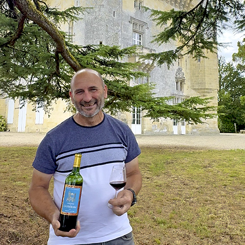 Thierry Lurton, propriétaire du Château de Camarsac